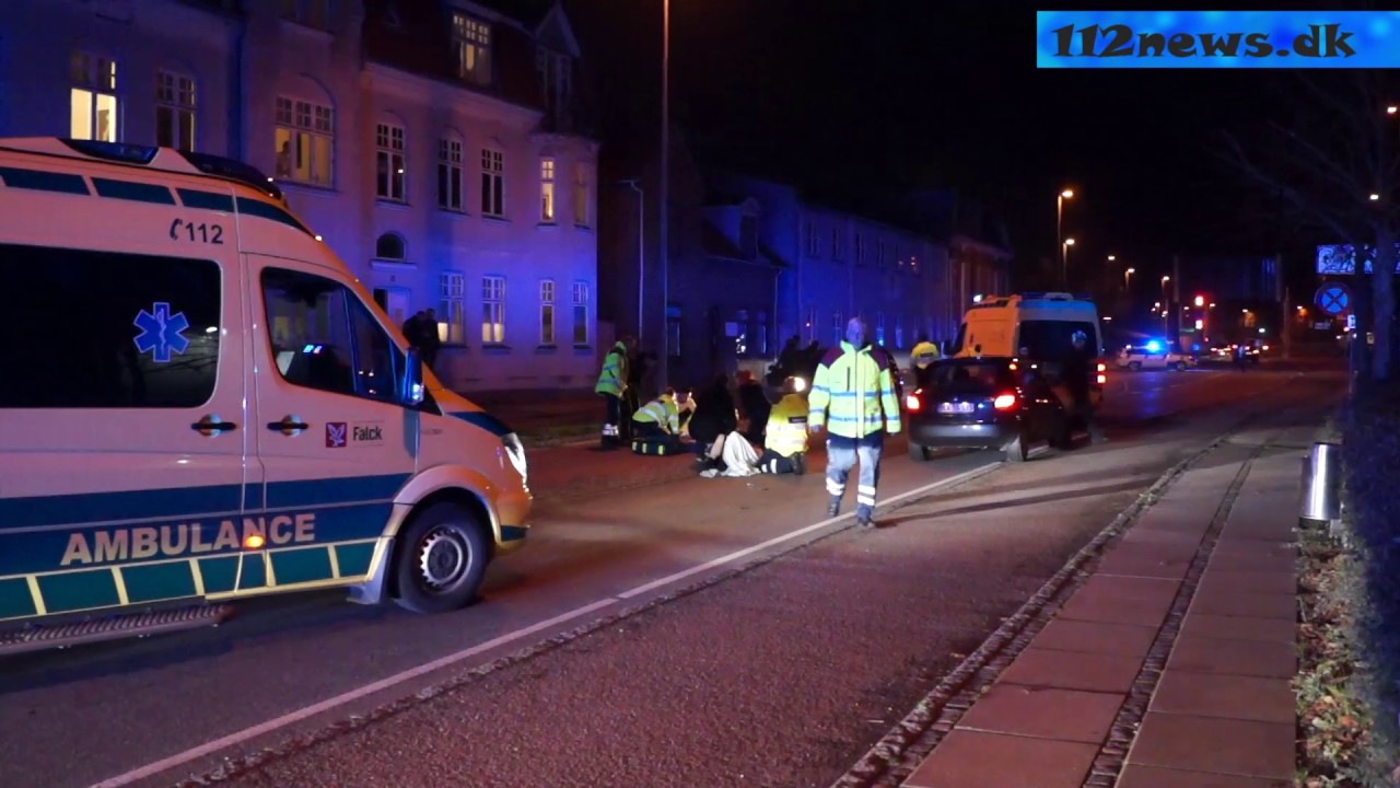 2 mænd i slagsmål blev påkørt af bil i Korsør