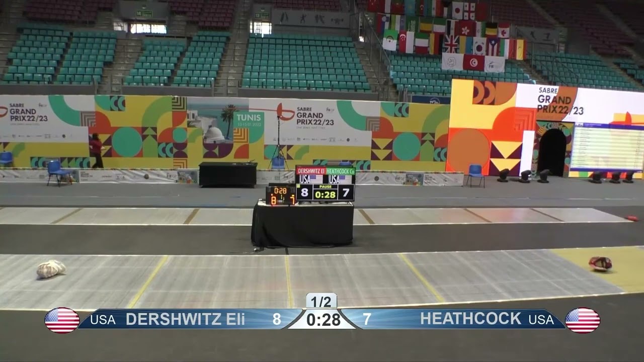 Tunis Grand Prix 2023 SMS - L32 - Eli Dershwitz USA v Colin Heathcock USA