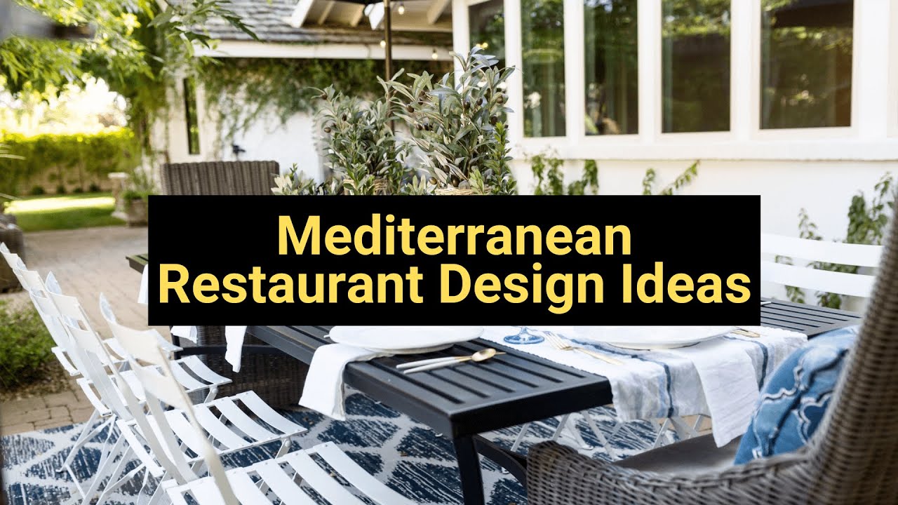 Mediterranean Restaurant Design Ideas - Suren Space