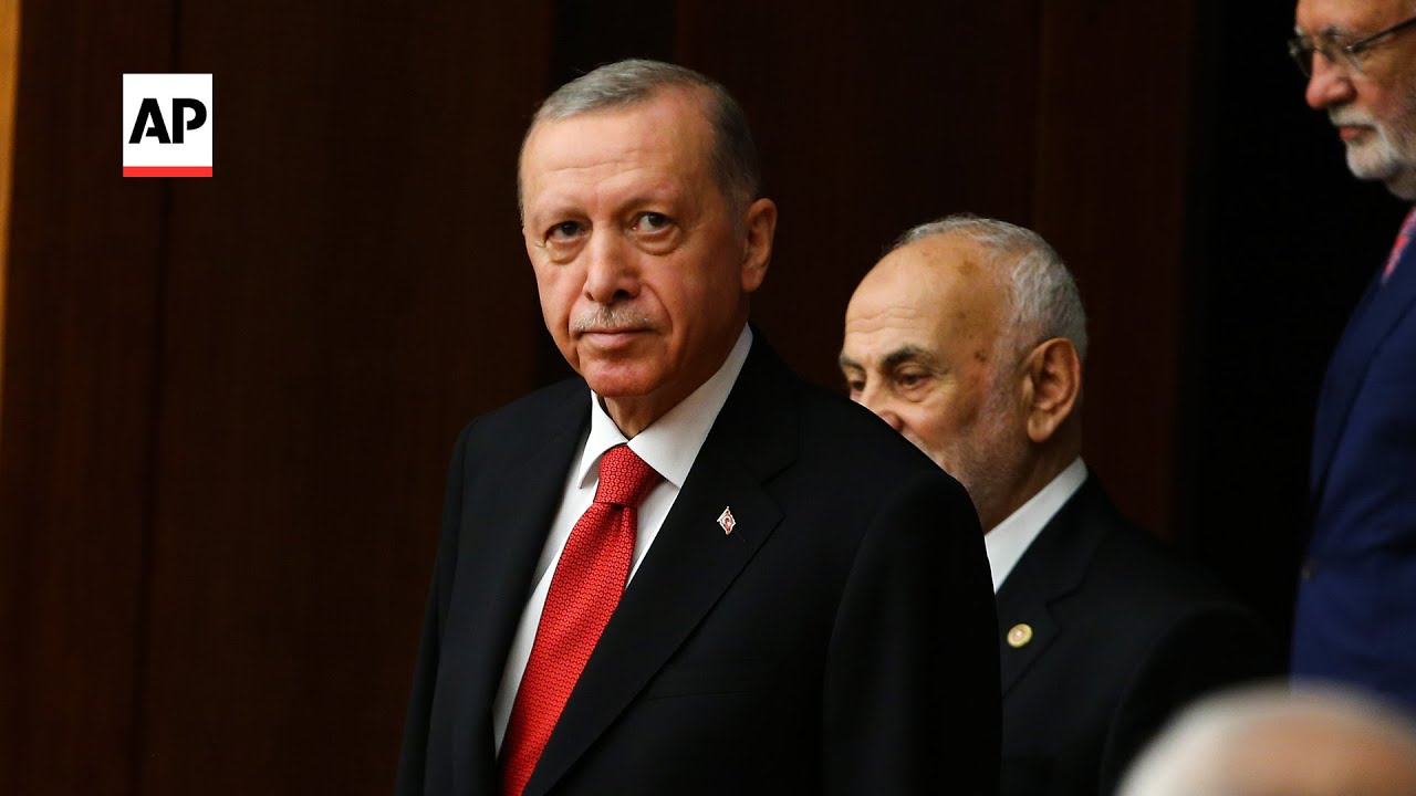 Turkish president Erdogan to start new term