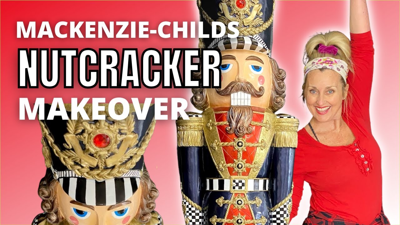 MacKenzie Childs knock-off Nutcracker