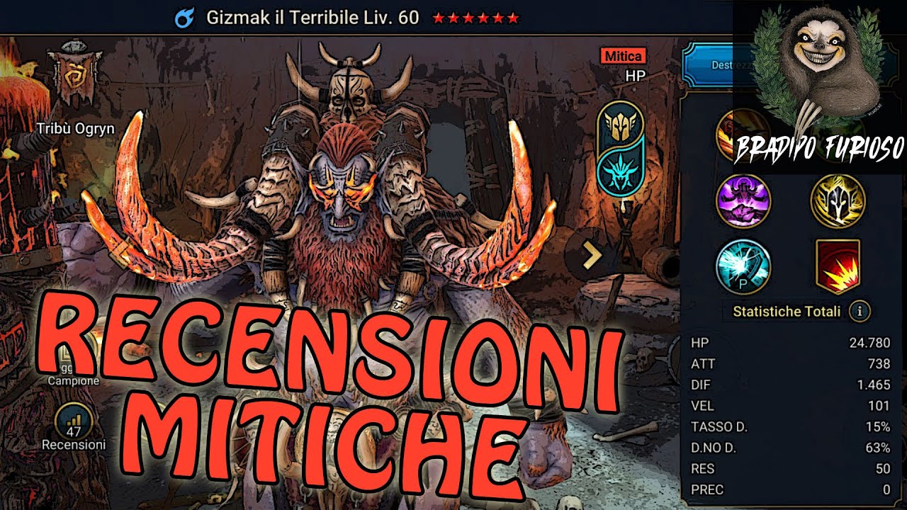 Gizmak il Terribile: Factotum da avere! #recensionimitiche | Raid Shadow Legends