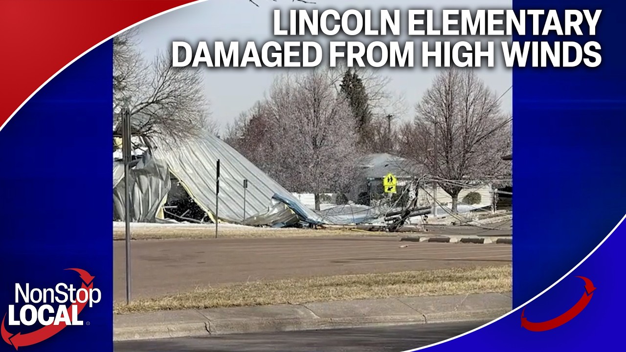 Lincoln Elementary in Great Falls recovering after high winds damage the building