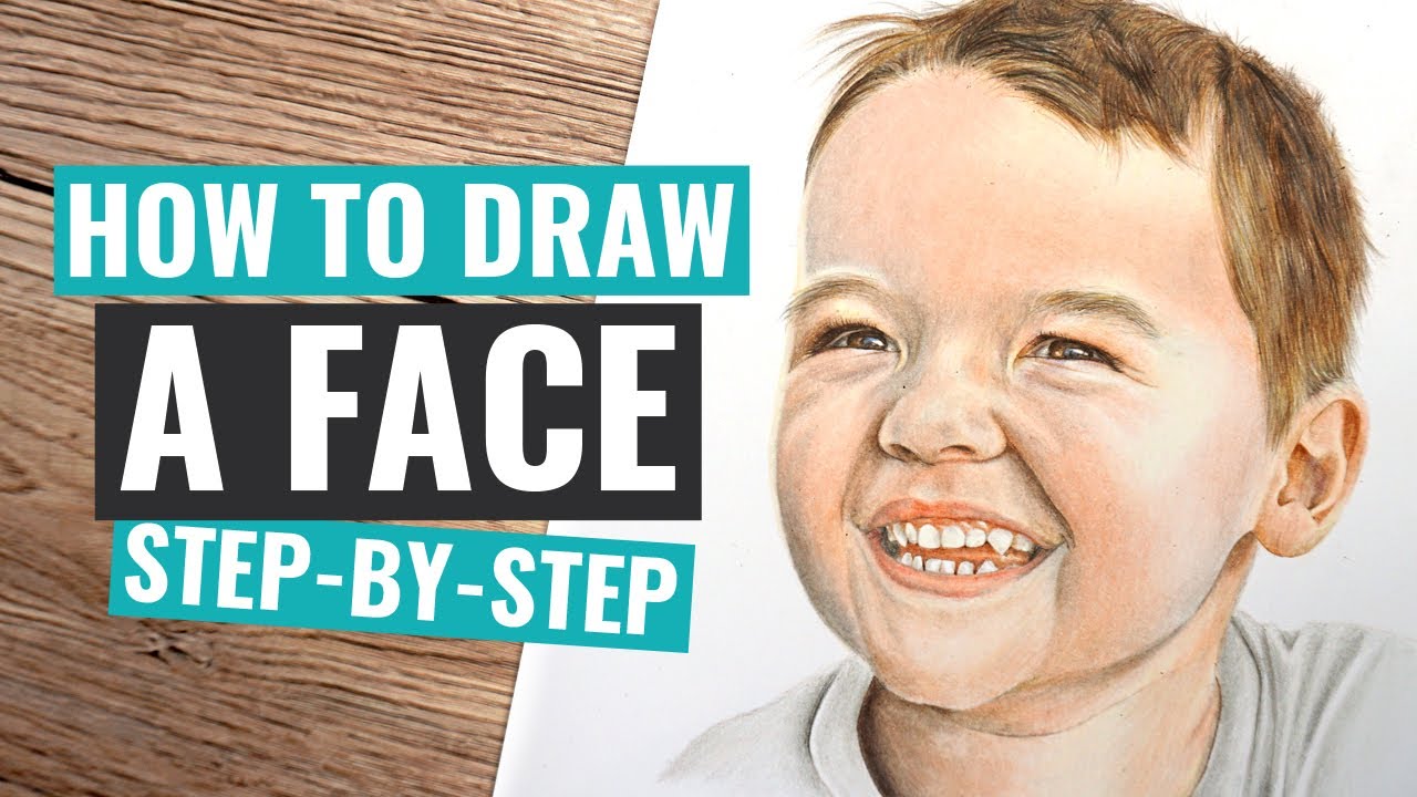 How to Draw Faces With Color Pencil | Polychromos Portrait Tutorial