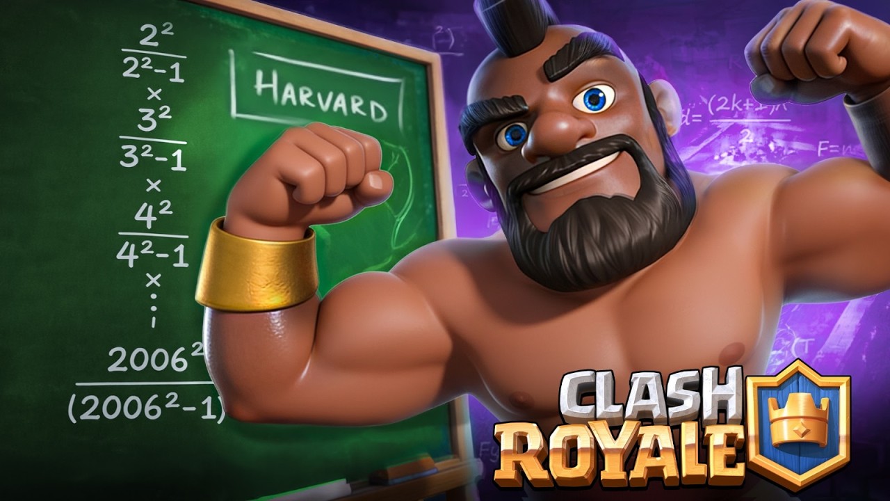 SOLANDO UMA QUESTÃO DE HARVARD ENQUANTO JOGO CLASH ROYALE 😝