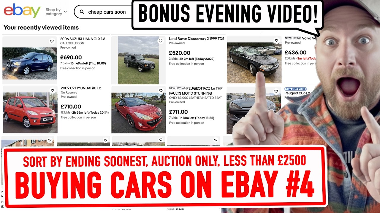 Soon, Cheap, Auction... Let's BUY CARS! (Episode 4)