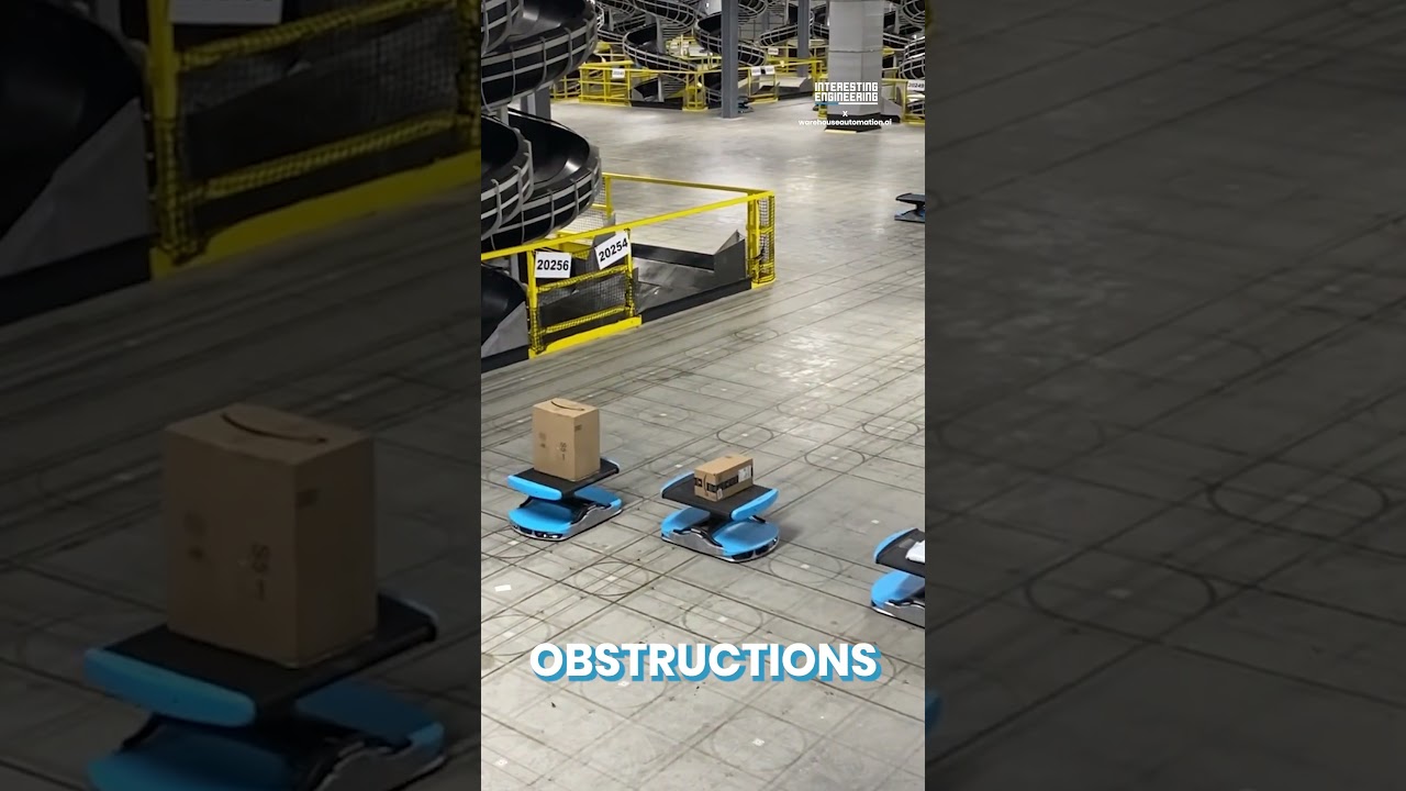 Автономные роботы патрулируют территорию Amazon