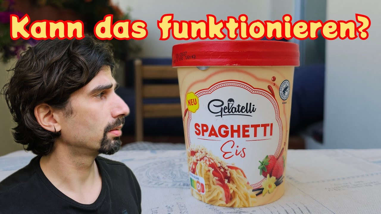 SPAGHETTI EIS von LIDL im Test 🍓🇮🇹 Was taugt das neue Gelatelli-Eis wirklich?