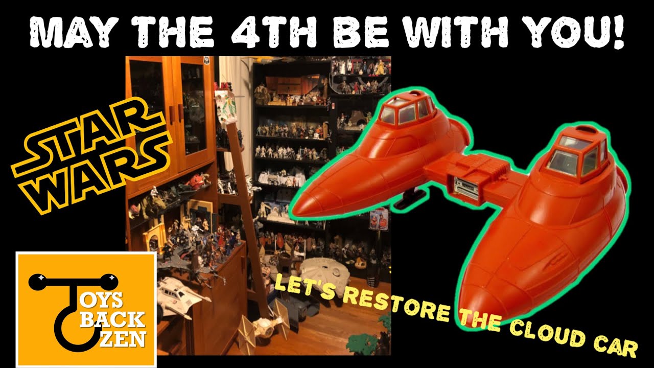 How to Fix Canopy - Twin Pod Cloud Car - Kenner Star Wars Restoration