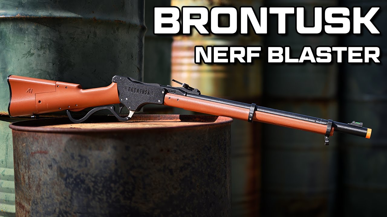 Brontusk: Lever Action NERF 1871 Martini-Henry Tested!