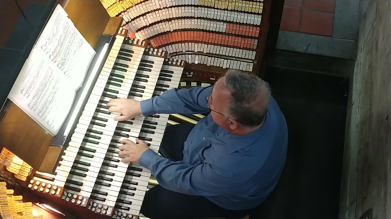 Brahms: Herzlich tut mich erfreuen, Opus 122 No. 4 (West Point Cadet Chapel Organ)