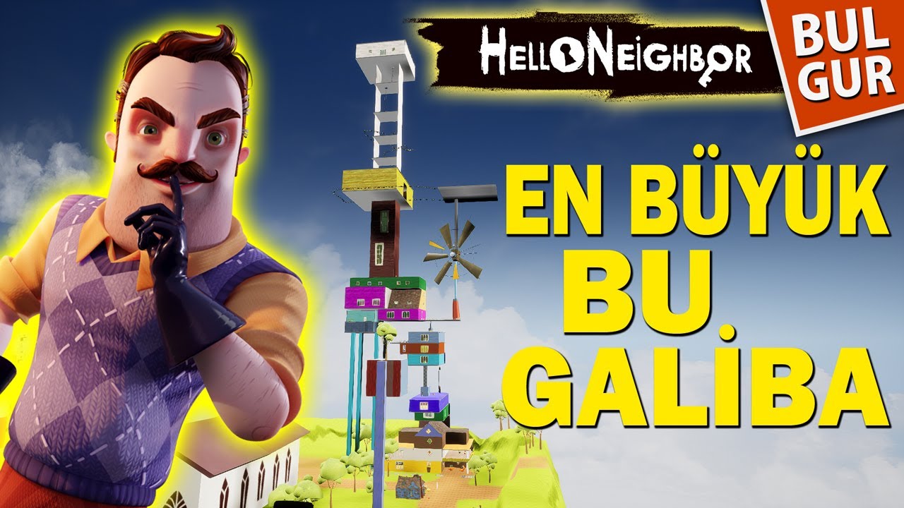 Bu Nasıl Ev Bıyıklı, Hello Neighbor Mod, Bulgur