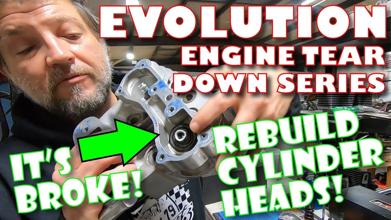 Ремонт головки блока цилиндров EVO Harley — Серия разборок двигателя — Кевин Бакстер — Pro Twin P...