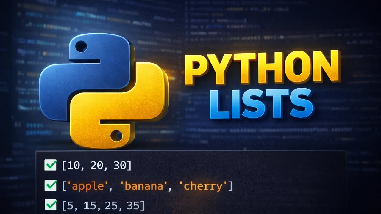 Python List Explained | Basics, Indexing, Add & Remove | Core Python Mastery in Tamil