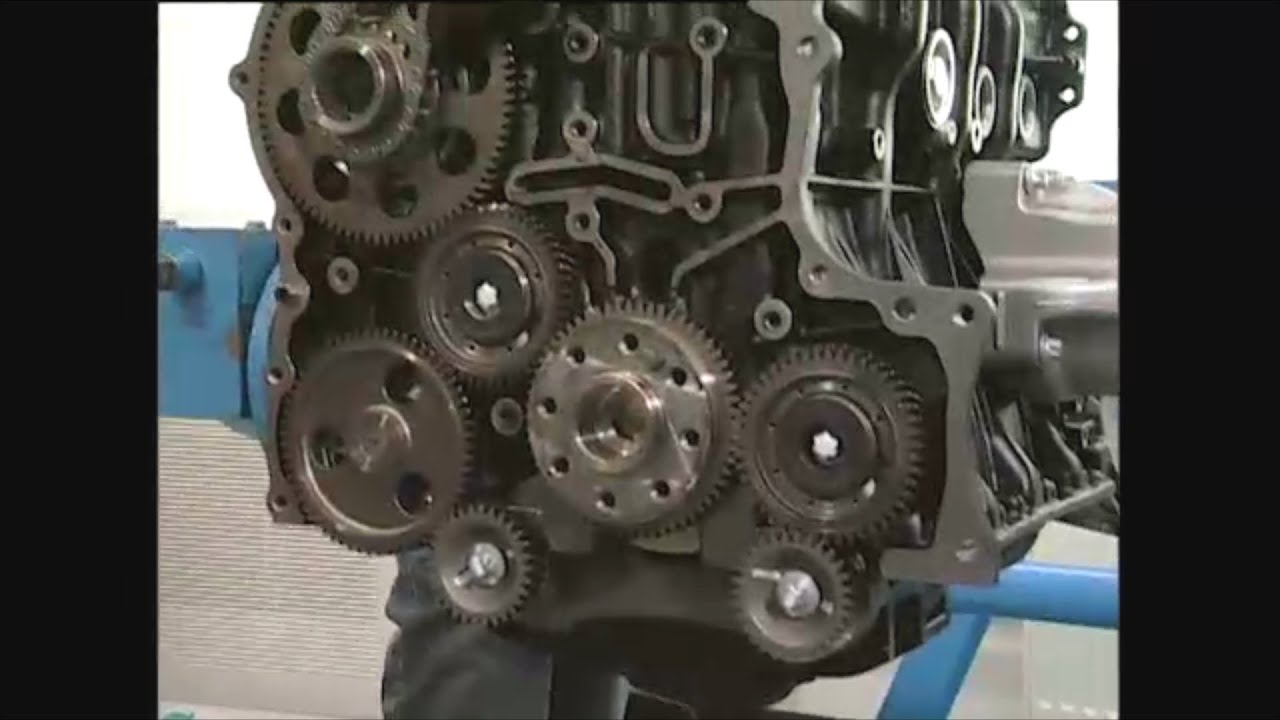 Mercedes-Benz - как установить распредвал и балансир на двигатель OM651