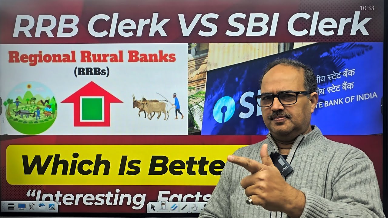RRB Clerk is BETTER than SBI Clerk? | RRB Clerk Vs SBI Clerk | Amar Sir