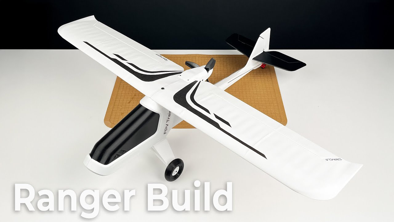 Как построить Ranger V3? | Учебный самолёт с толкающим двигателем, распечатанный на 3D-принтере
