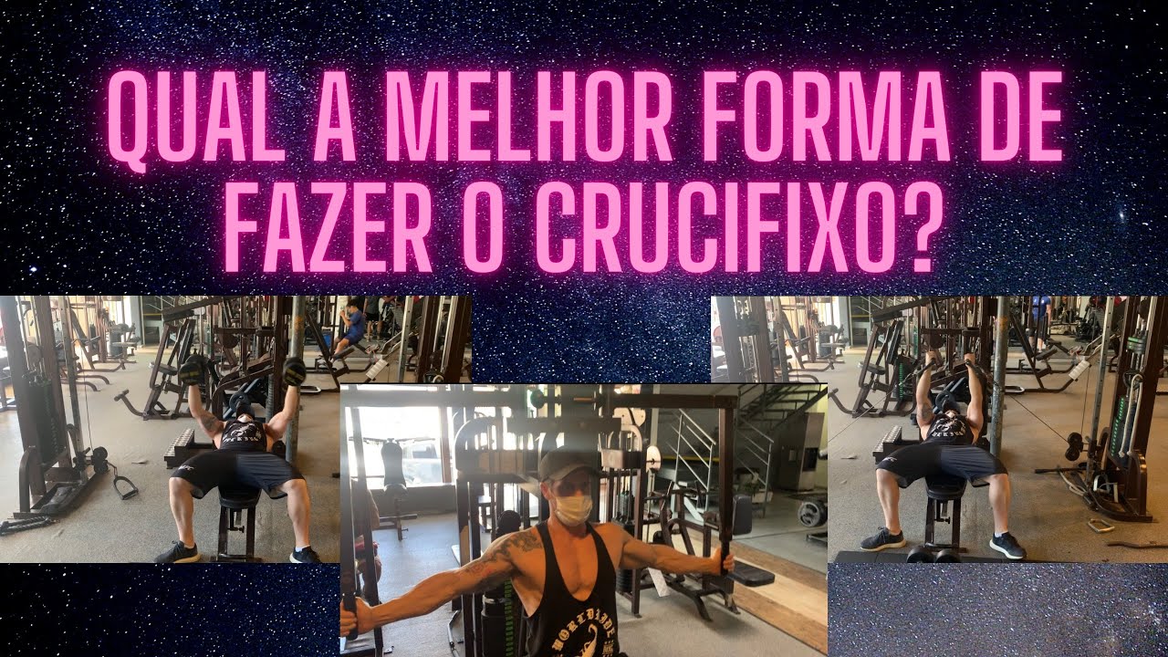 Qual o melhor forma de fazer o crucifixo para peitoral? Com halteres, no cross over ou na máquina?