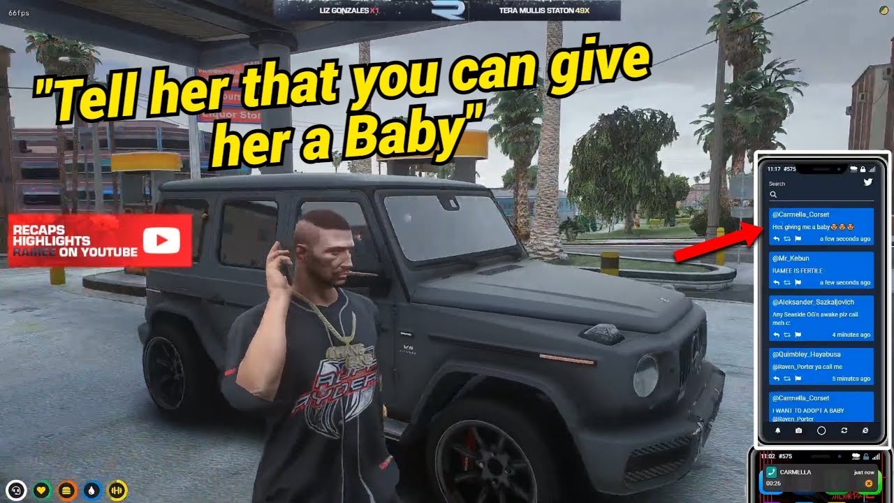Mr K Forces Ramee to Say this to Carmella | NoPixel GTA RP