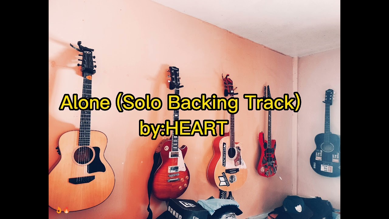 Alone - By Heart (Solo Backing Track)