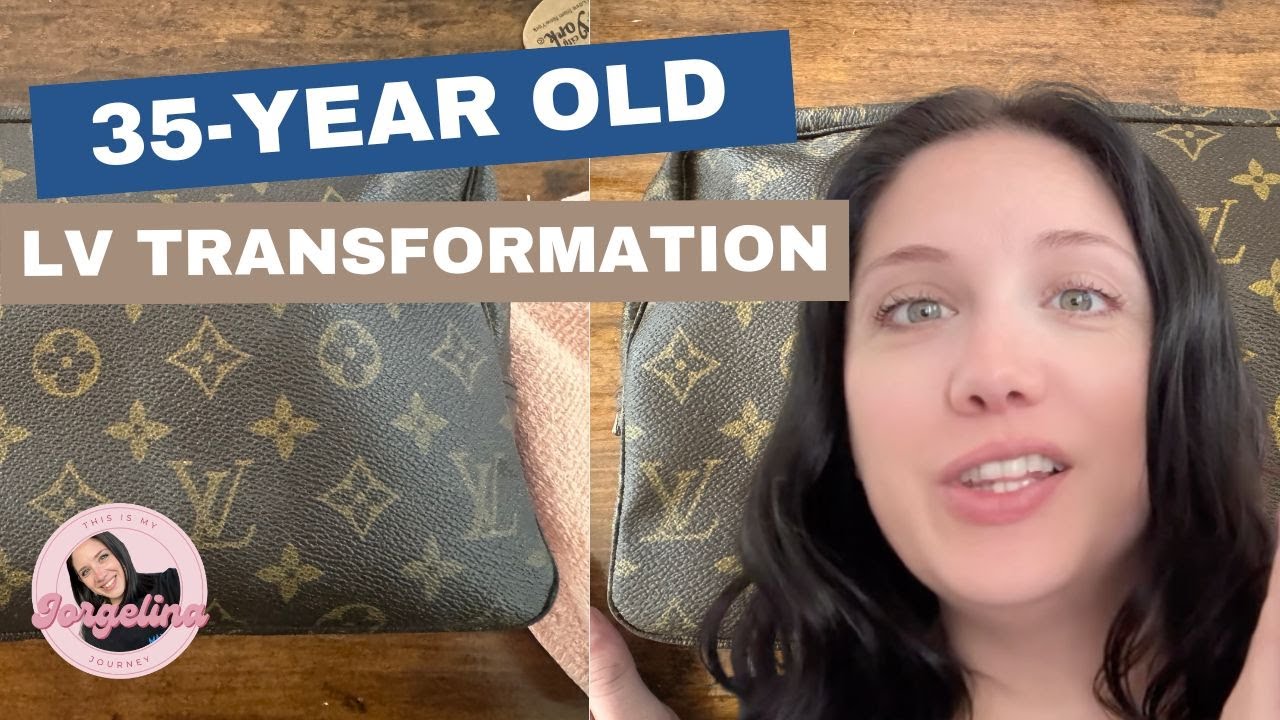 Реставрация моих брюк Louis Vuitton 28 1988 года ✨ | Чистка и преображение винтажных вещей LV