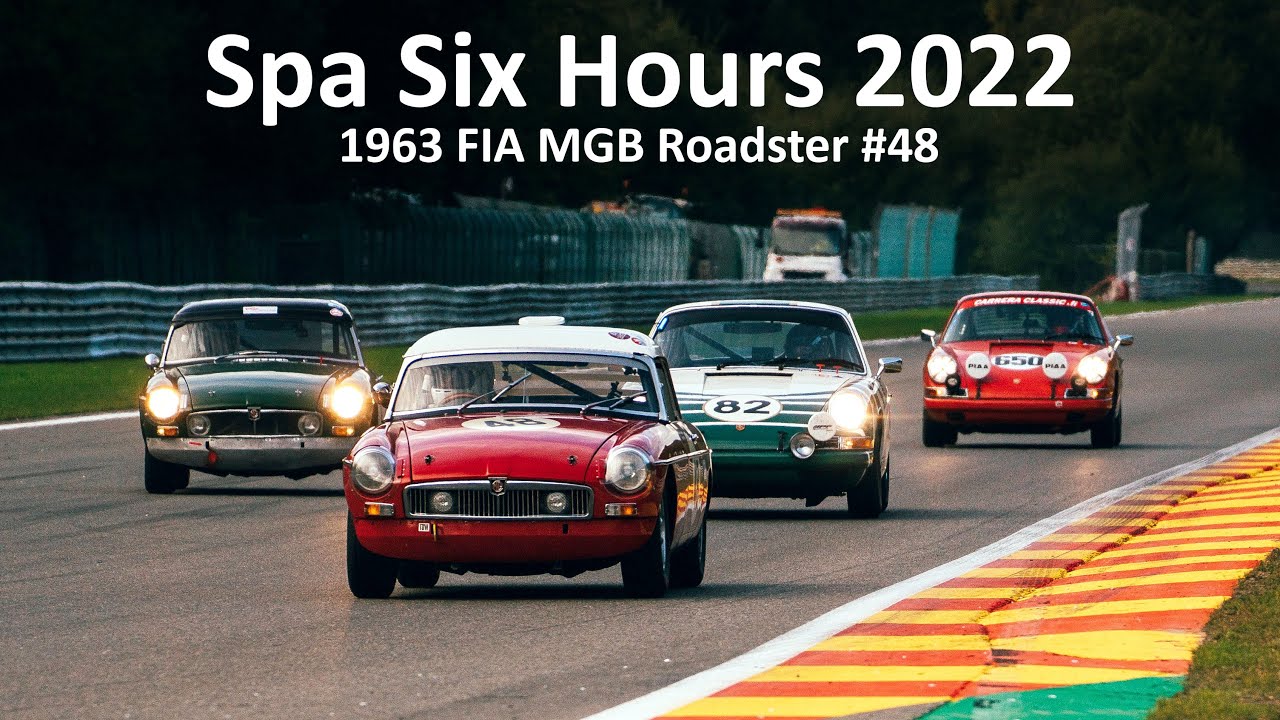 Spa Six Hours 2022 - J.Fong MGB #48 Highlights