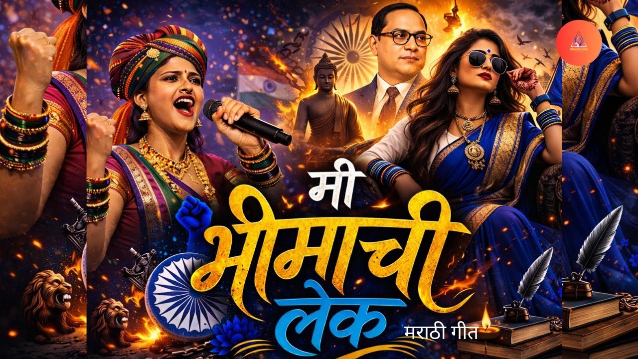 मी भीमाची लेक |मराठी गीत |भीमगीत 