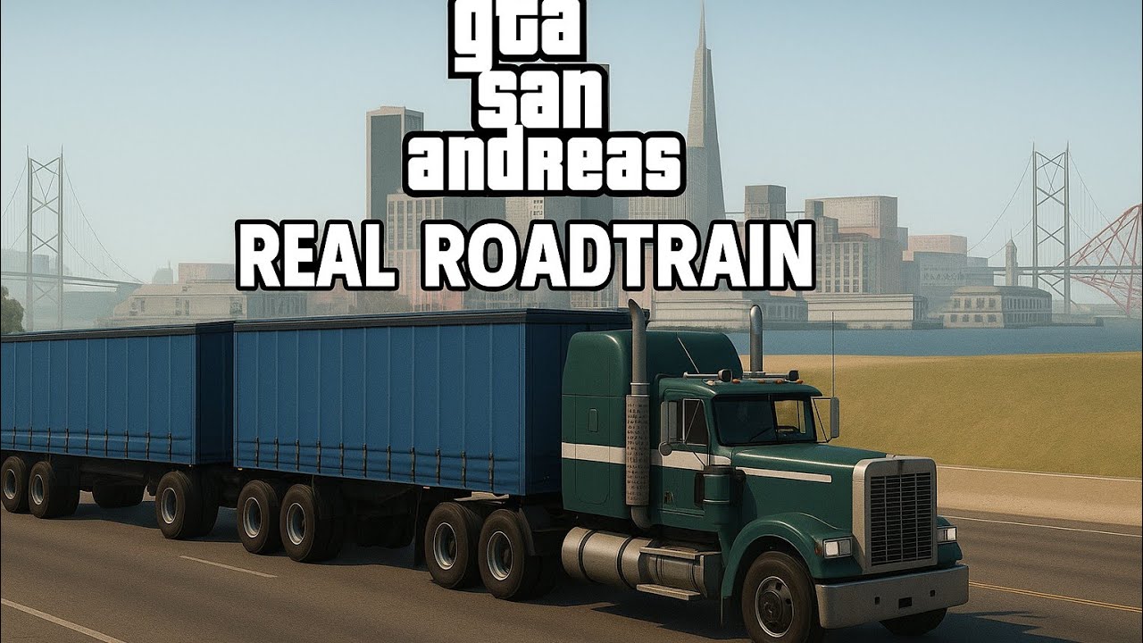 GTA San Andreas real roadtrain