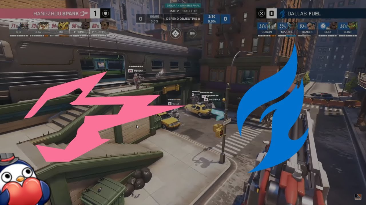 Guxue Surprise Doomfist -- Dallas Fuel vs Hangzhou Spark Review