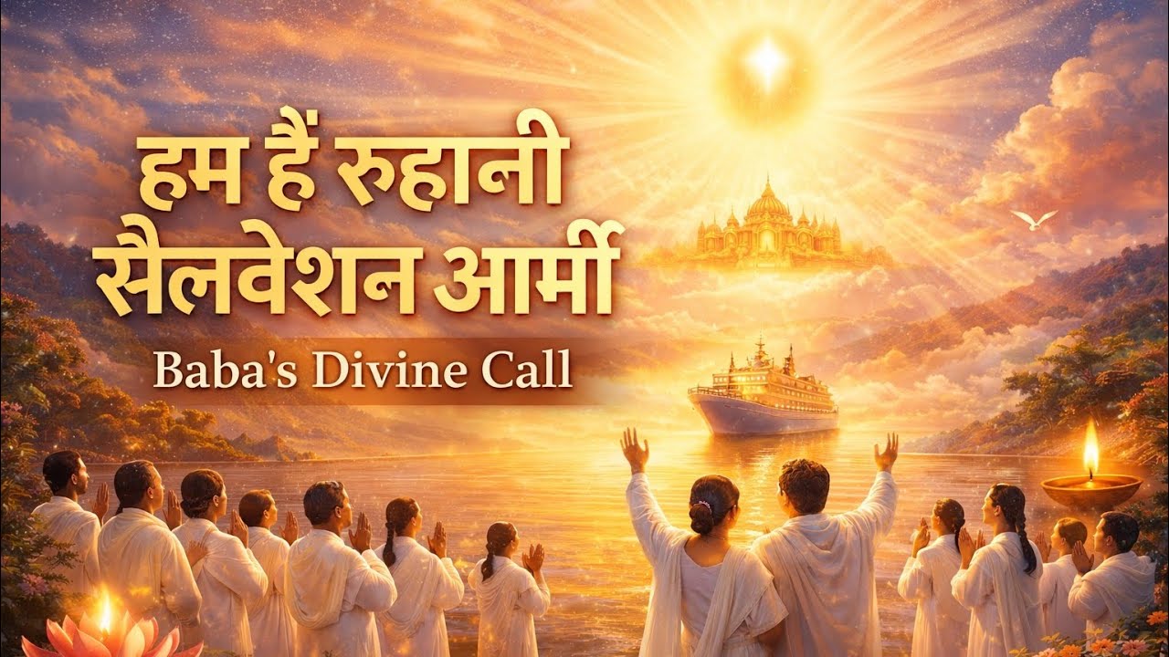  हम हैं रूहानी सैलवेशन आर्मी | Baba's Divine Call(06-03-2026 की मुरली se डिवाइन मेलोडी)