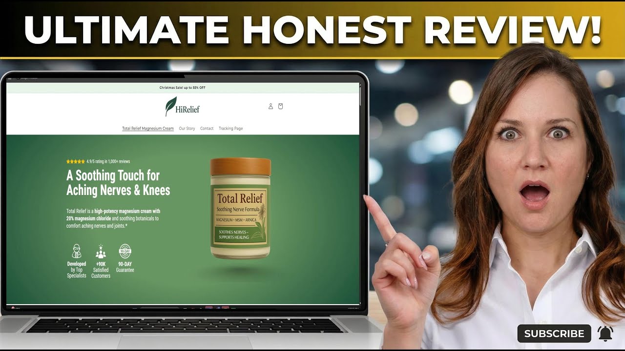 Nerve Relief Magnesium Cream Review 2026 | My Experience, Pros & Cons