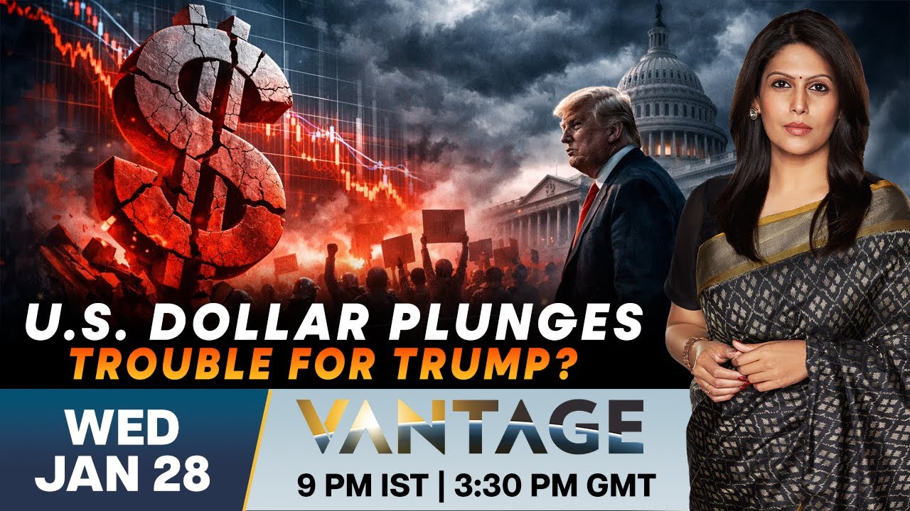 LIVE | US Dollar Falls: Trump’s Presidency Faces Major Stress Test | Vantage with Palki Sharma |N18G
