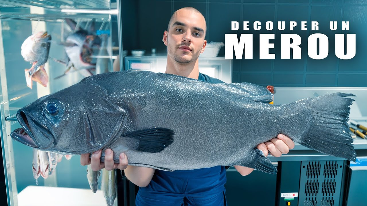 Je découpe un mérou (le roi des rochers)