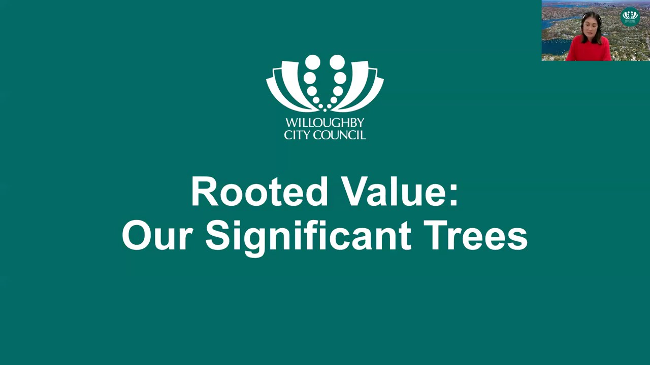 Rooted Value: Our Significant Trees webinar