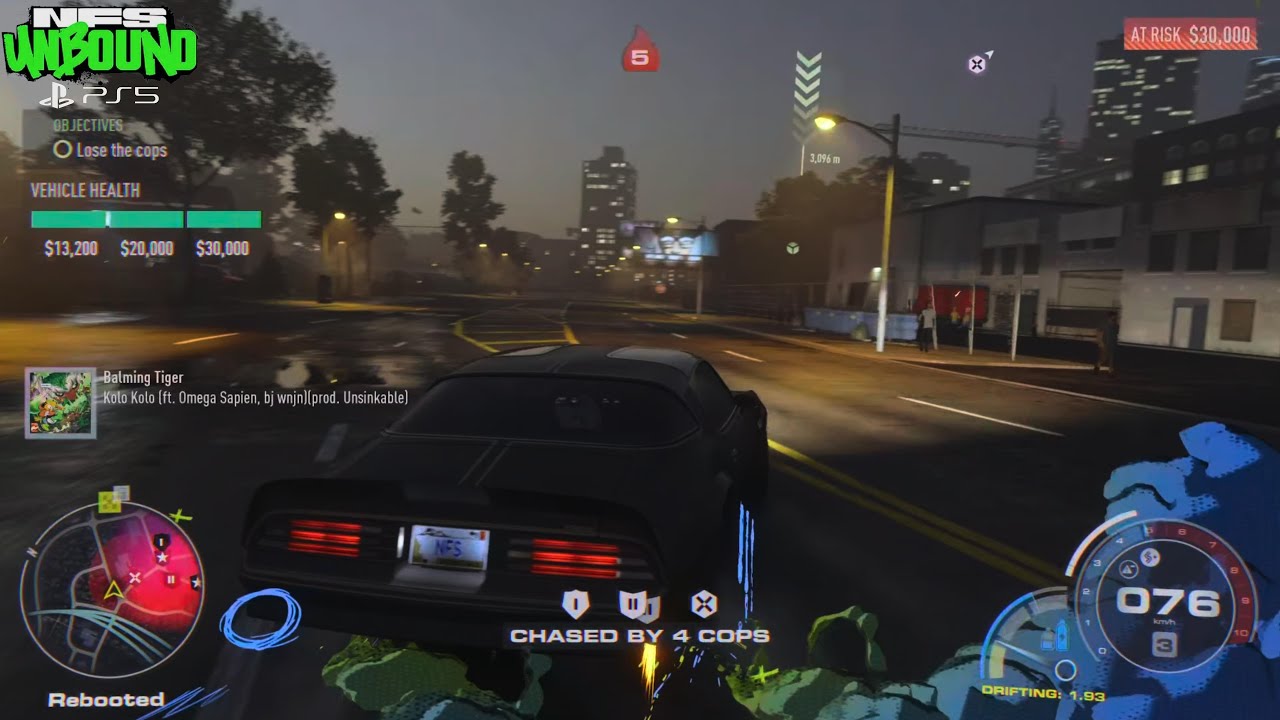 Need for speed unbound PS5 - Pontiac Firebird '77 Yaz Delivery High Heat & Difficult Intense