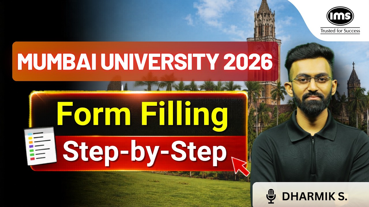 Step-by-Step: Mumbai University Admission Form Filling 2026 | Detailed form filling ft. Dharmik sir
