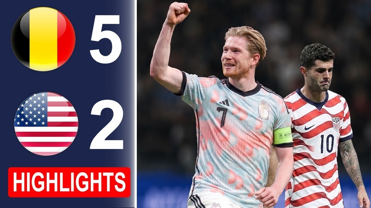USA vs Belgium Highlights | FIFA WORLD CUP 2026 | ALL GOALS