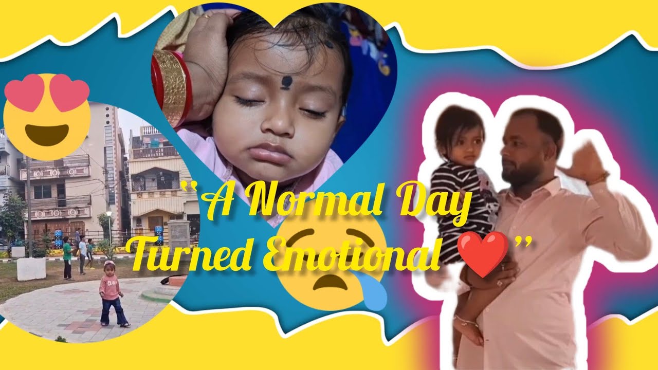 A Normal Family Day ❤️ | Baby Vamika Emotional Vlog