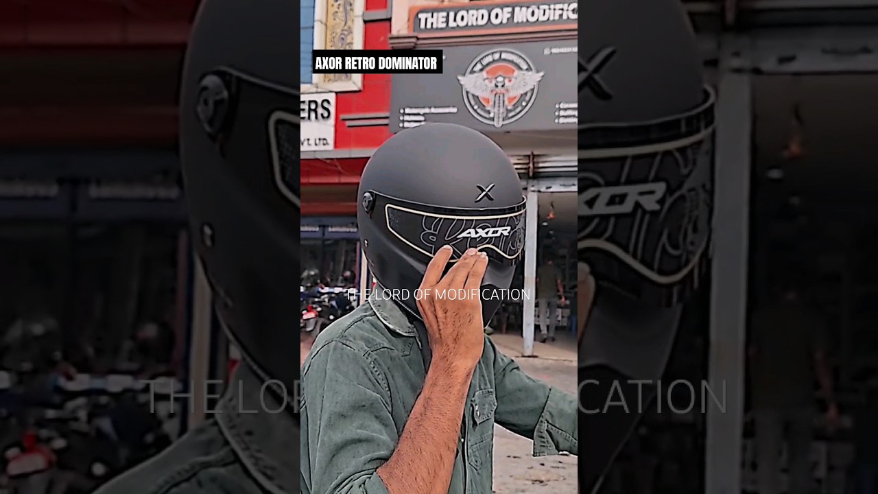 ✅️ Axor Retro Dominator Helmet  || 