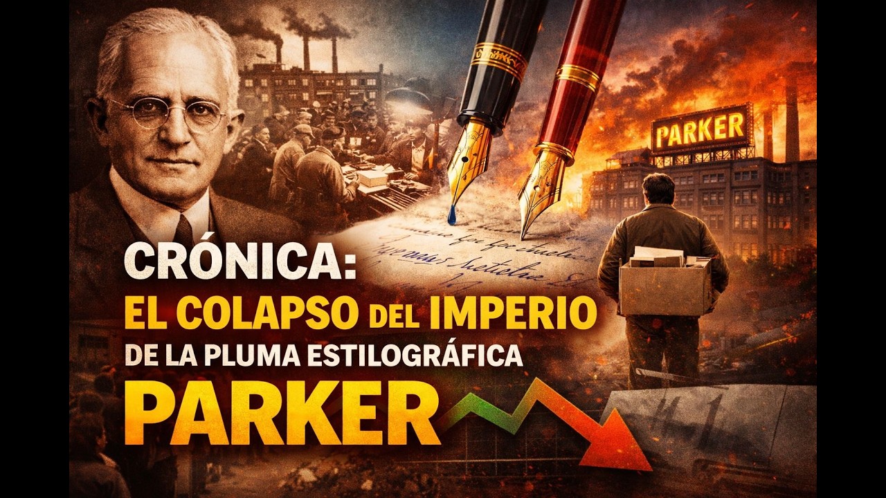 Cronica el colapso del imperio de la pluma estilografica parker