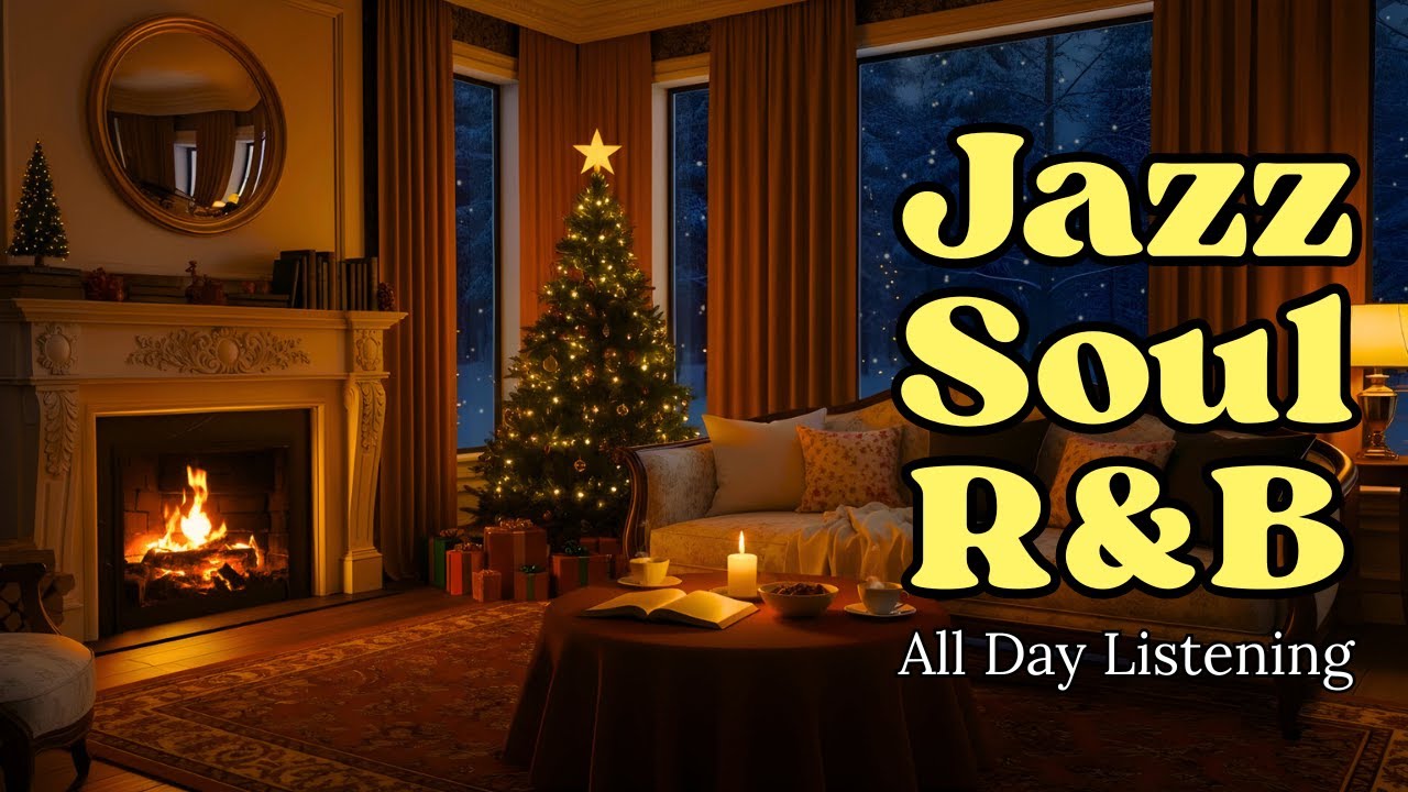 🏠 Cozy Jazz R&B ❄️ Smooth Instrumental Piano for Deep Focus, Study & Winter Relaxation