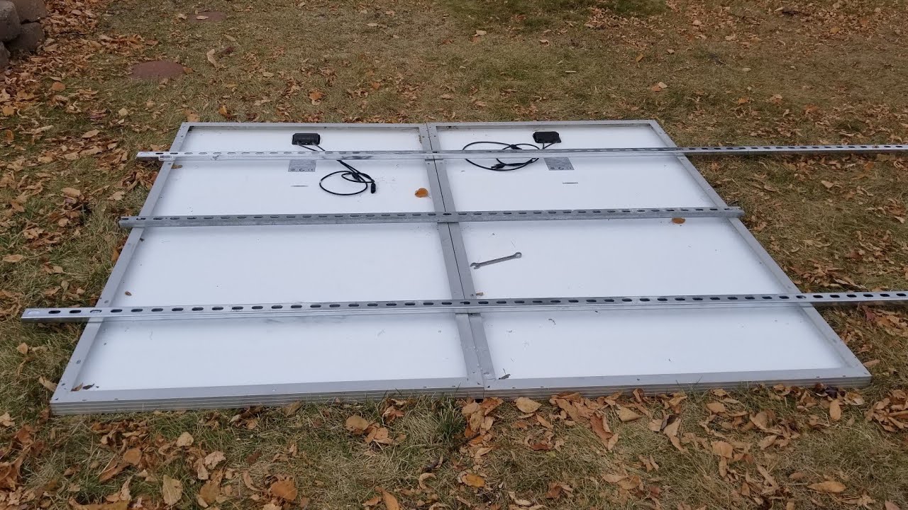 (Part#3) UNISTRUT SOLAR PANEL MOUNT: HOW TO SECURE SOLAR PANELS