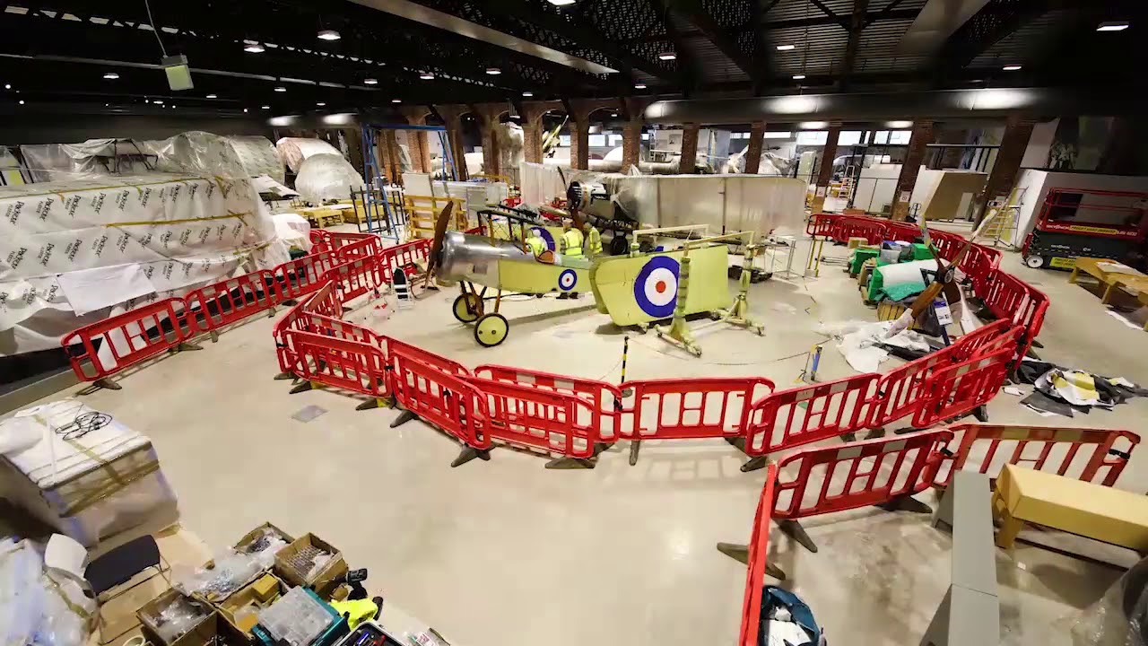 Bagnalls Decorate the Concorde Hangar