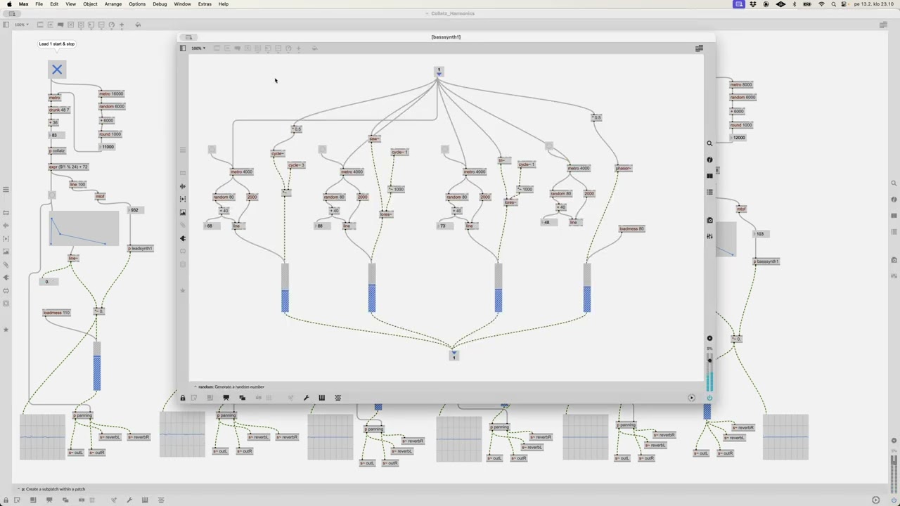 Collatz Harmonics – A Sound Generator Based on the Collatz Conjecture (Demo)