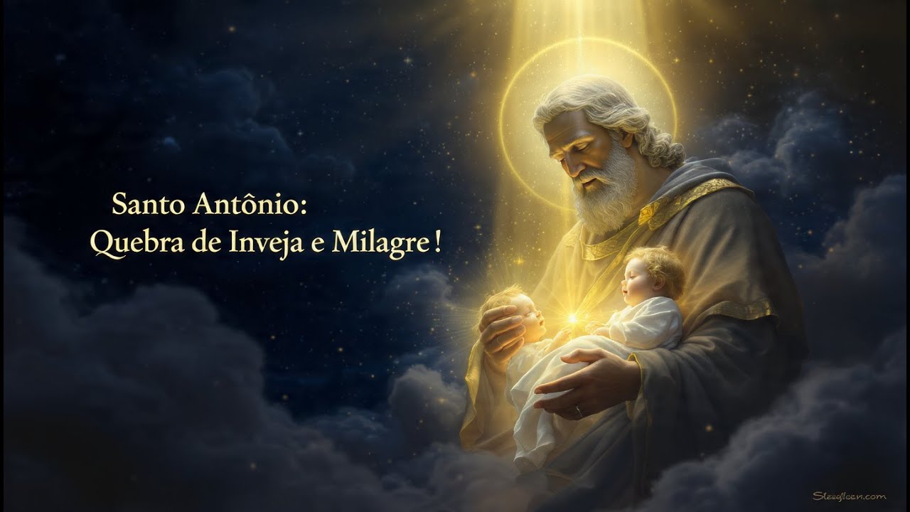 Santo Antônio, Entre na Minha Vida Hoje — Quebra de Inveja, Libertação e Milagre Urgente!
