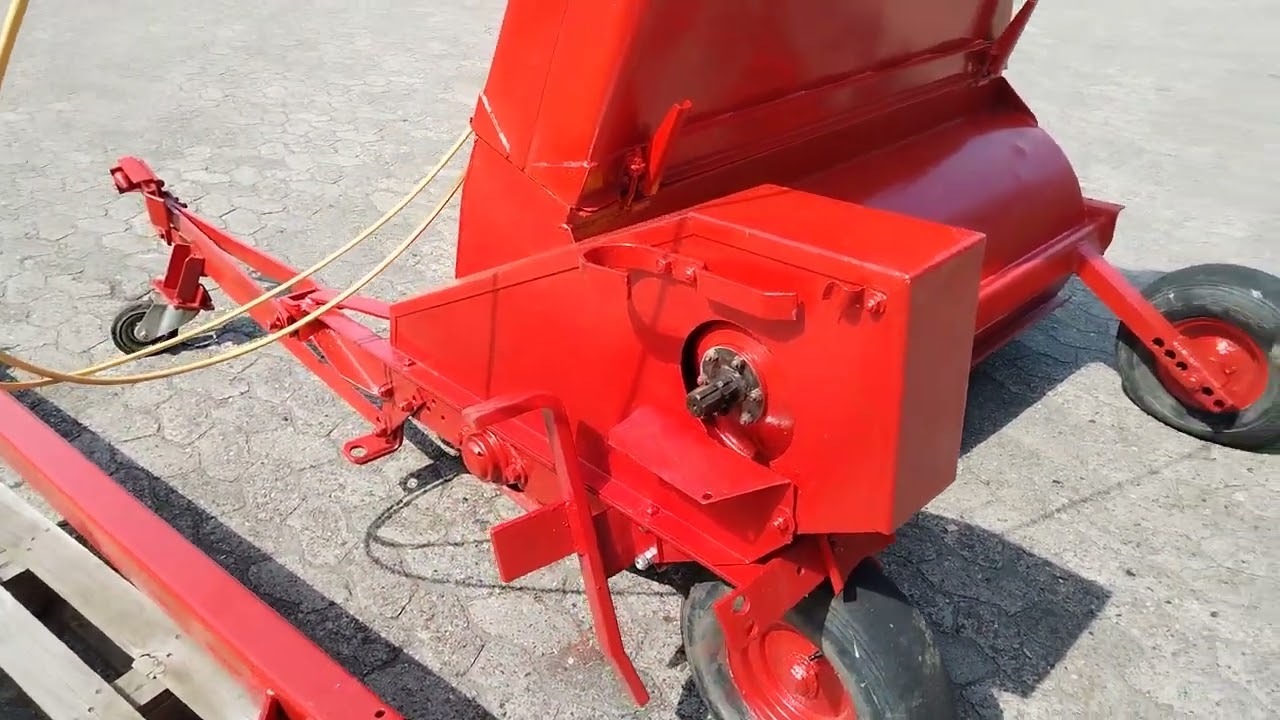 Transfermulchhäcksler JF 145 cm Frischgrashäcksler für Hühner, Schweine, Kühe ideal für Biobetriebe