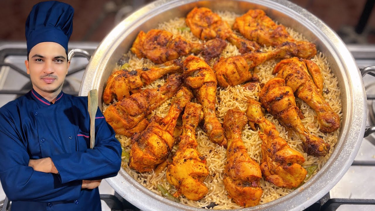 New Chicken Tikka  Pulao Better Than Biryani|Chef M Afzal|Fried Chicken|