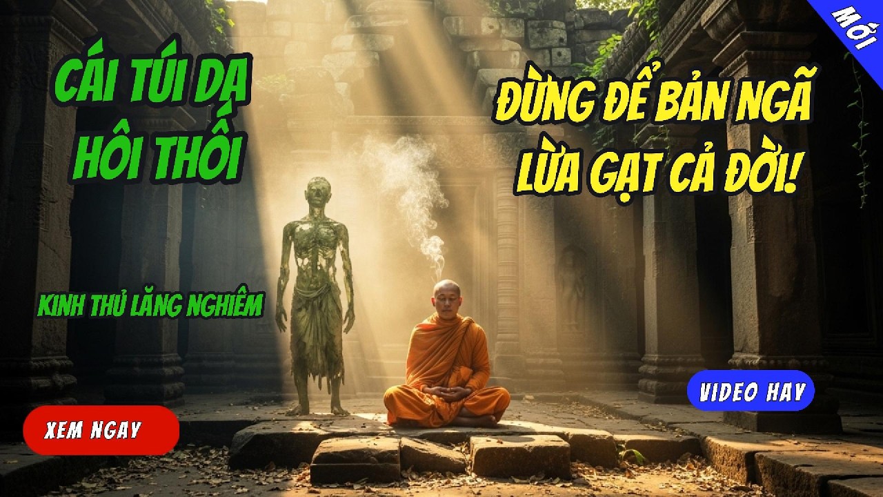 Sự Thật Trần Trụi Về Cái Túi Da Hôi Thối: Đừng Để Bản Ngã Lừa Gạt Cả Đời!
