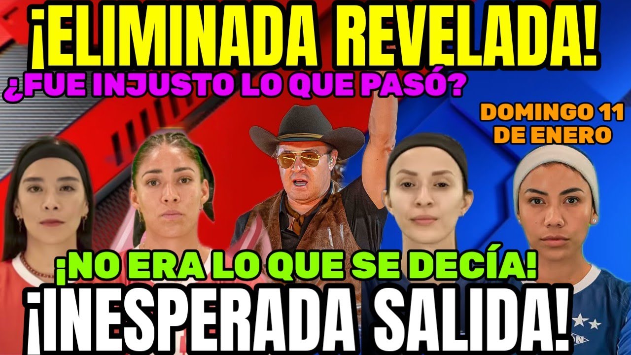 PRÓXIMA ELIMINADA REVELADA ✅ INESPERADA SALIDA EXATLÓN MÉXICO 