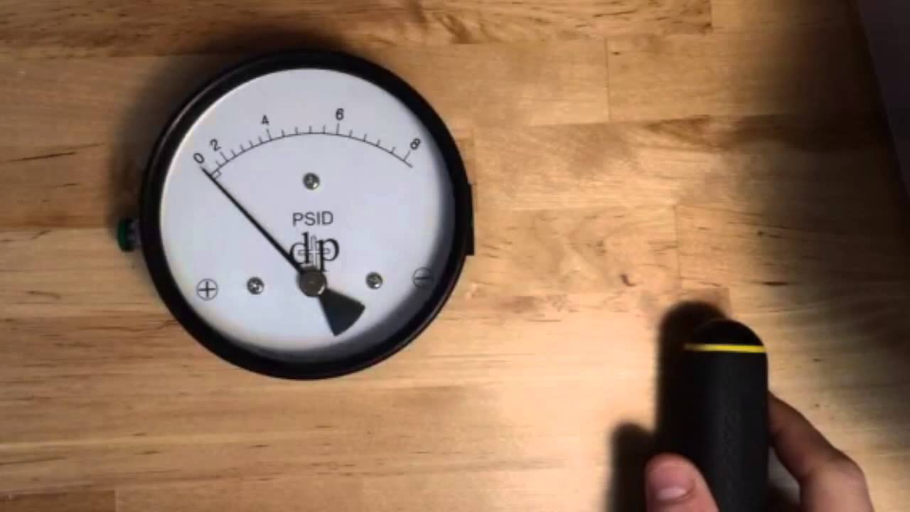 Quick Calibration Tip (for differential pressure gauges)